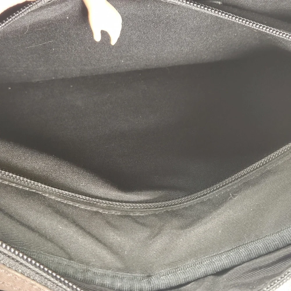 Coach 70681 Varick Nylon Messenger Bag Laptop Brown Briefcase Unisex 16x11x4.5